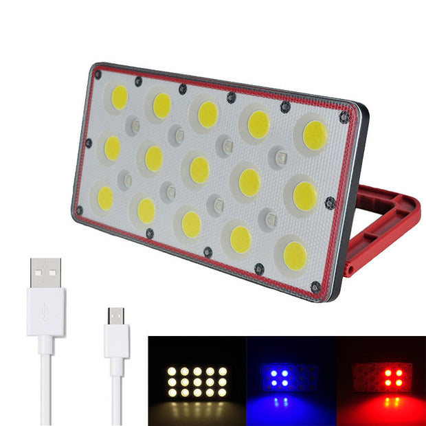 Portable LED Flood Light USB Rechargeable