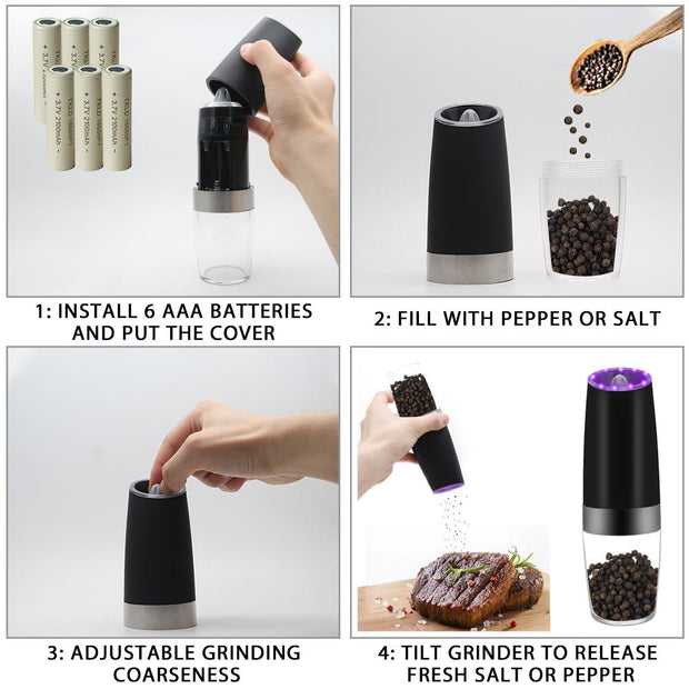 Automatic Pepper Grinder