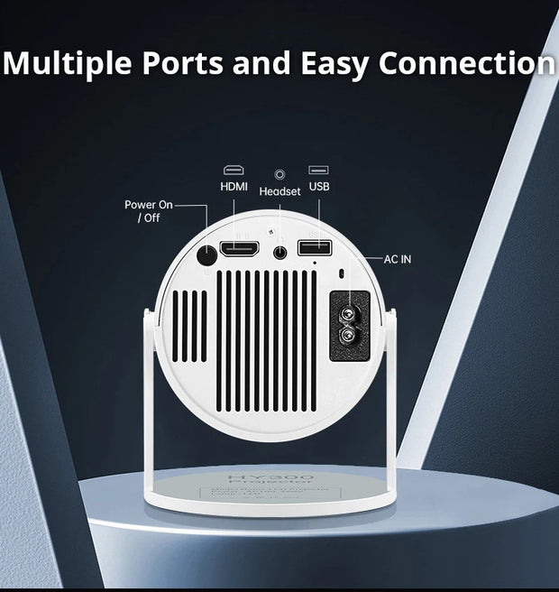HY300 Smart HD Home Projector
