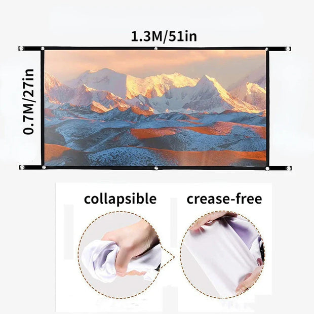 Hd 1080P Portable Smart Projector