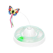 Funny dog Cat Toys Electric Rotating Colorful Butterfly Pet Scratch