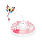 Funny dog Cat Toys Electric Rotating Colorful Butterfly Pet Scratch