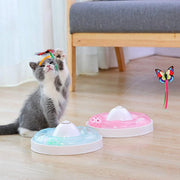 Funny dog Cat Toys Electric Rotating Colorful Butterfly Pet Scratch