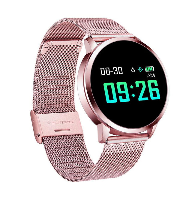 Smart Watch Stainless Steel Waterproof Wearable